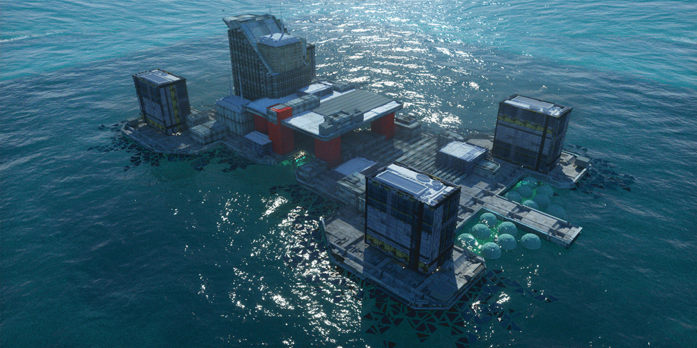 KIN – Mycocene | Process steps for the Raft concept design