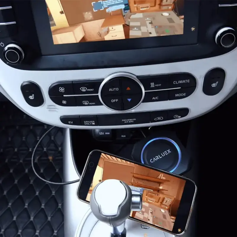 Thumbnail: CARLUEX PRO+ Wireless CarPlay/Android Auto Adapter
