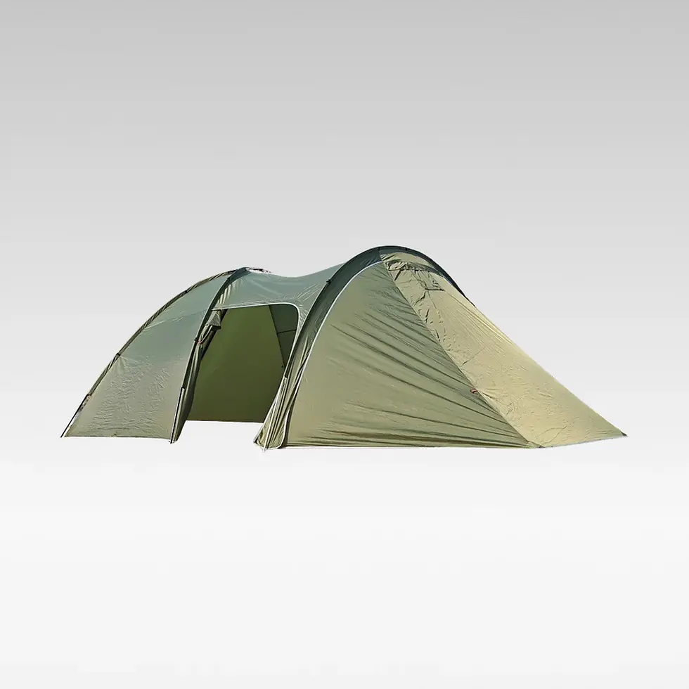 Thumbnail: Frontier Tunnel tent 6 People - Family Shelter with Awning Extension