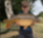 Angler Cameron holding a mirror carp caught in the UK, Life Gear Lab Wall of Fame