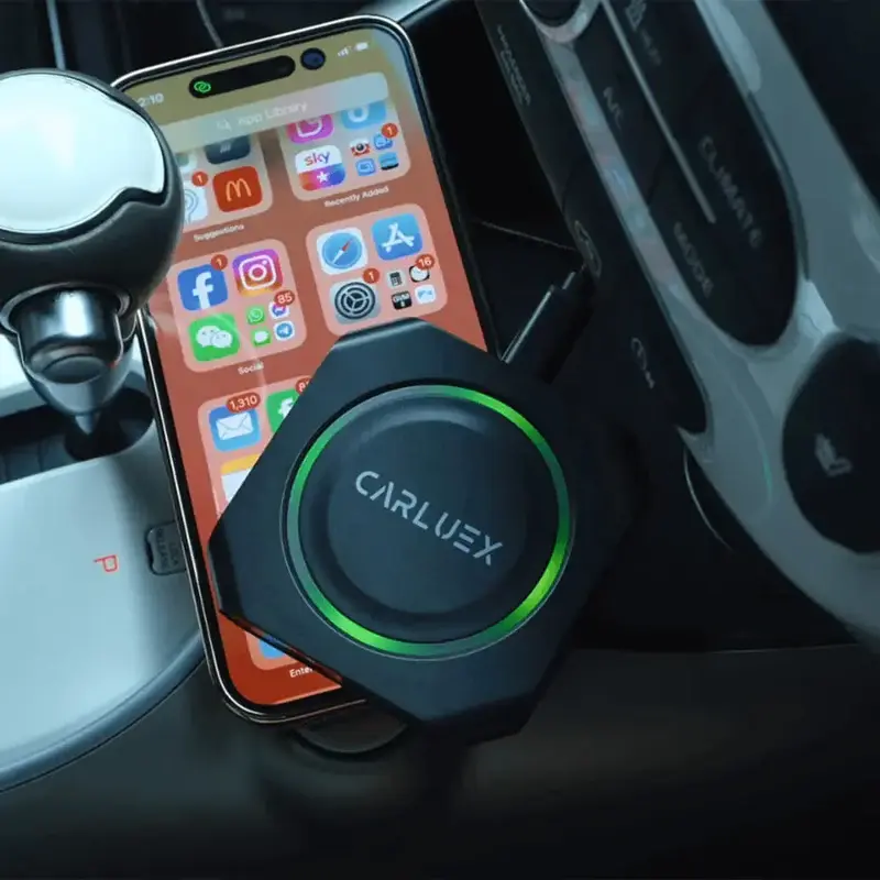 Thumbnail: CARLUEX PRO+ Wireless CarPlay/Android Auto Adapter