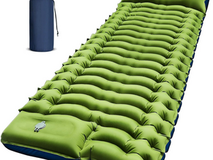 Yuzonc camping sleeping pad. Lightweight insulated sleeping mat for UK campers.