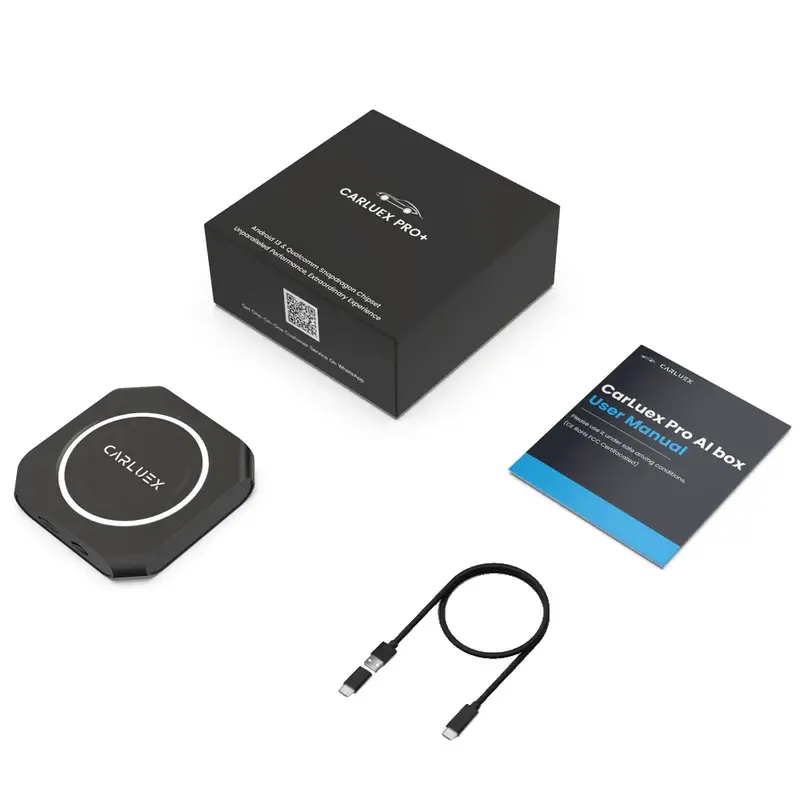 Thumbnail: CARLUEX PRO+ Wireless CarPlay/Android Auto Adapter