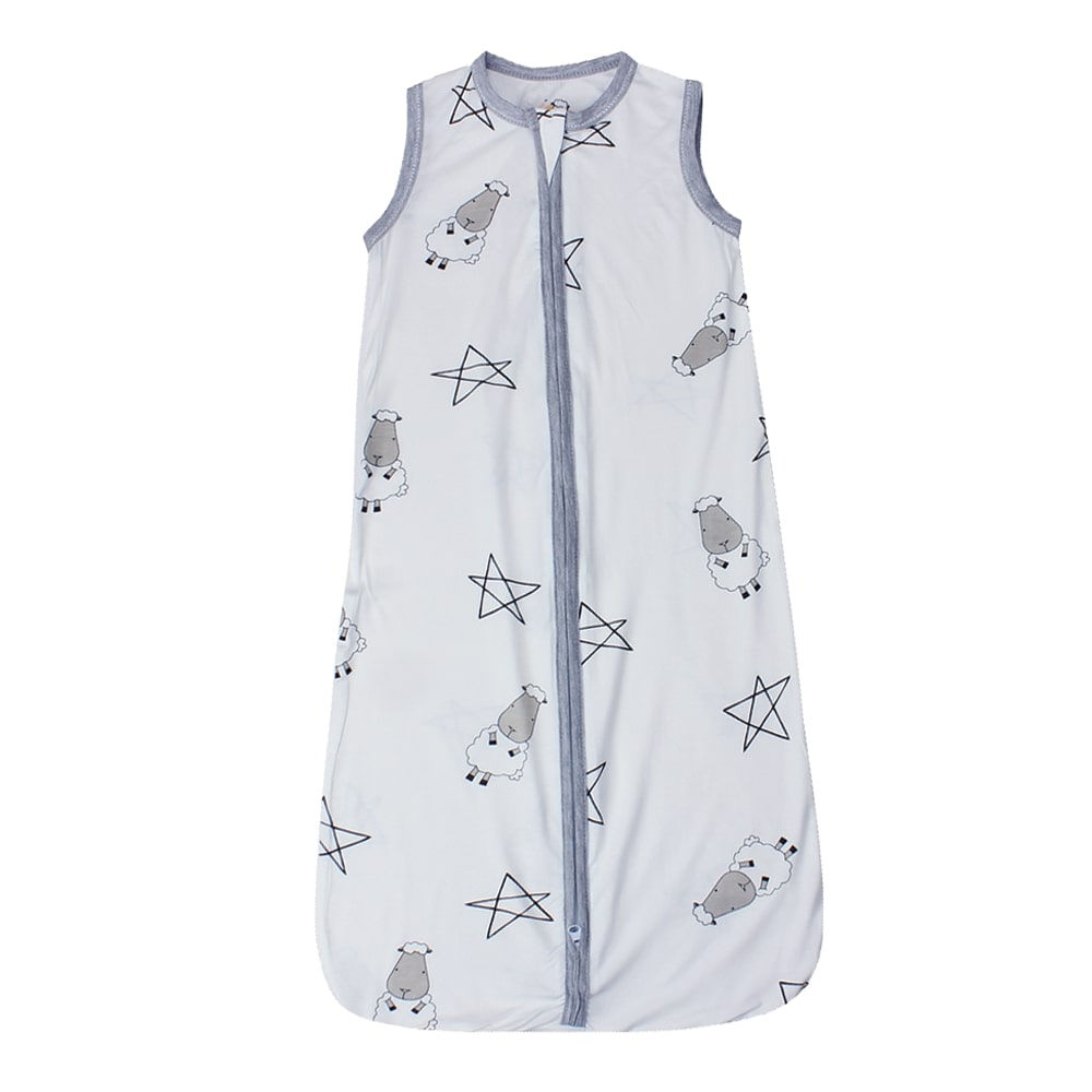 Wearable Blanket Zip Big Star & Sheepz White