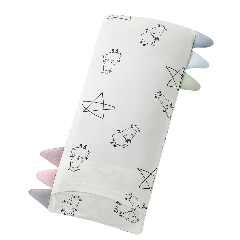 BED-TIME BUDDY CUTE BIG STAR & SHEEPZ WHITE WITH COLOR TAG - MEDIUM