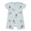 Thumbnail: Romper - Short Sleeve Big Star & Sheepz Blue