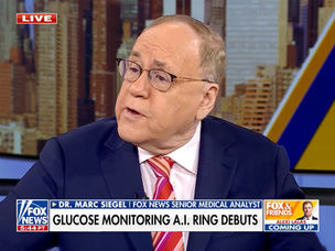 Dr. Marc Siegel Sharing Glucose Monitoring Technology, AI Glucose Scan