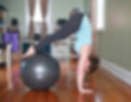 Stability Ball work
