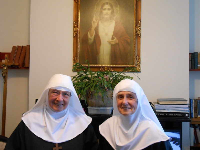 Sr Patricia and Sr Therese