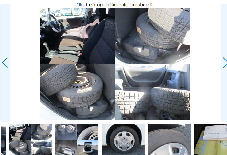 Thumbnail: Honda Fit Shuttle C Hybrid Year -2013 Cc - 1300 Color - White