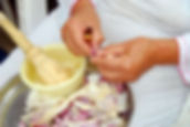 Peeling Garlic