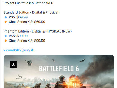 Se filtra el precio de lanzamiento de Battlefield 6 y surgen rumores sobre las fechas de la prueba beta