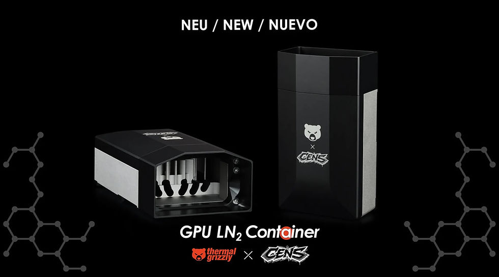 Thermal Grizzly anuncia el nuevo contenedor LN2 TG x CENS