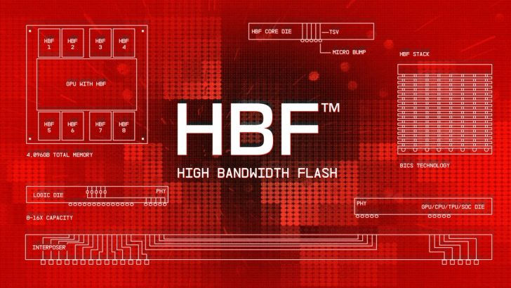 SanDisk apuesta por integrar memoria NAND y capacidad de cálculo en un solo chip, mientras la escasez de HBM frena el auge de la IA
