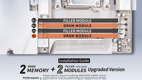 V-COLOR lanza un kit de memoria DDR5 1+1 y relleno RGB para equipos gaming AMD Ryzen
