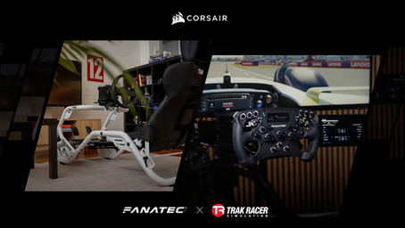 Corsair da la bienvenida a Trak Racer a la familia Fanatec.