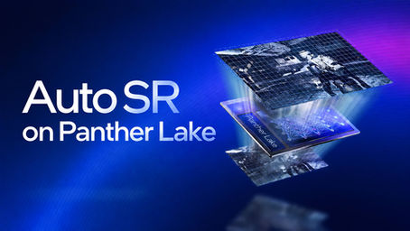 La Superresolución Automática de Microsoft llega a Intel "Panther Lake"