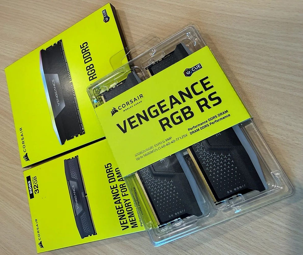 Corsair actualiza el embalaje de su memoria Vengeance DDR5 para mejorar la verificación del producto