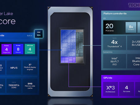 Se filtran las frecuencias de Intel «Panther Lake», el SKU de 16 núcleos alcanza los 5,1 GHz