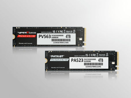 Patriot Memory lanza los nuevos SSD Viper PV563 y Patriot PA523 Gen 5
