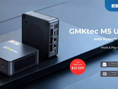 GMKtec lanza el mini PC NucBox M5 Ultra con AMD Ryzen 7 7730U