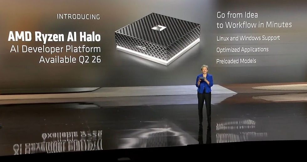 El mini PC AMD Ryzen AI Halo llegará en junio