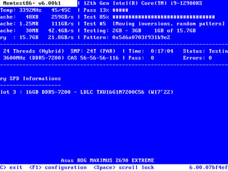 Memtest86+ 8.0 obtiene soporte para las últimas CPU Intel/AMD y más mejoras y correcciones