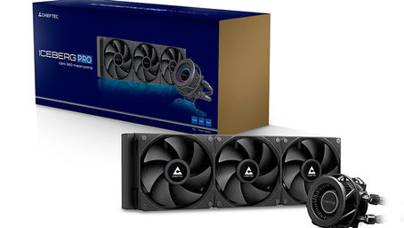 Chieftec anuncia la serie Iceberg PRO de sistemas de refrigeración líquida «todo en uno» para CPU.