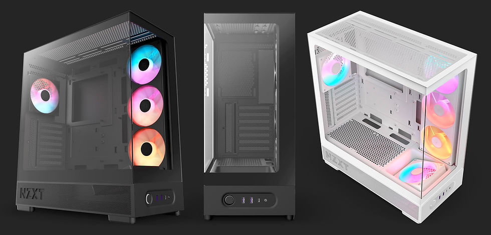 NZXT presenta las cajas ATX de torre media S5 RGB y S5 RGB Deluxe