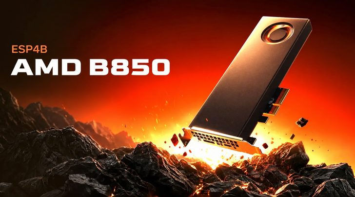 Minisforum incorpora el chipset AMD B850 a su tarjeta AIC, ofreciendo soporte para cuatro puertos M.2, OCuLink y un puerto Type-C de 20 Gbps.