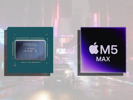 Nuestras propias pruebas demuestran que un portátil RTX 4090 es un 63 % más rápido en FPS promedio que un MacBook Pro M5 Max con una GPU de 40 núcleos en Cyberpunk 2077.