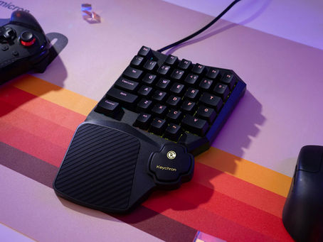 Keychron lanza el teclado para juegos C0 HE 8K, que se maneja con una sola mano, por 59,99 dólares