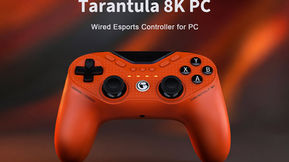 GameSir lanza el mando para PC con cable Tarantula 8K para esports, con tasa de sondeo de 8000 Hz y joysticks TMR de segunda generación.