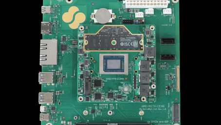 SoC AMD Ryzen AI Embedded P100 equipados con memoria LPCAMM2 en los módulos Edge AI de Solidrun