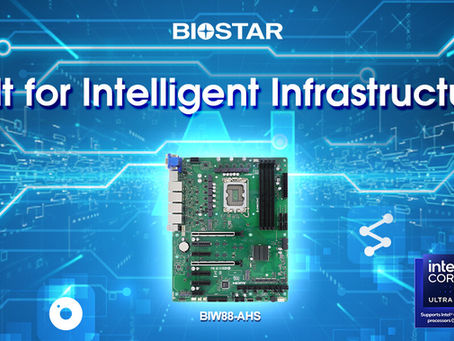 BIOSTAR presenta la placa base industrial BIW88-AHS