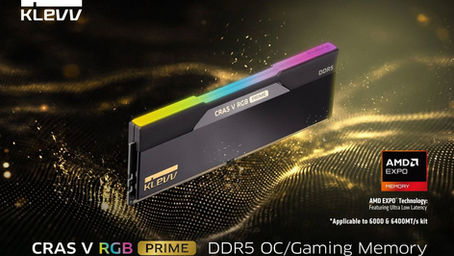 KLEVV presenta la nueva memoria DDR5 CRAS V RGB Prime