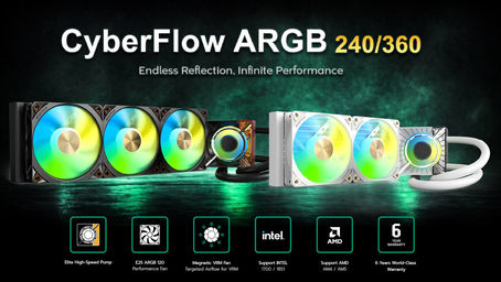 Montech anuncia los sistemas de refrigeración líquida AIO para CPU CyberFlow