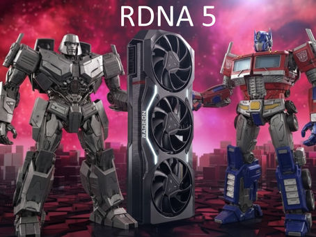 AMD utiliza nombres en clave inspirados en Transformers para las GPU RDNA 5.