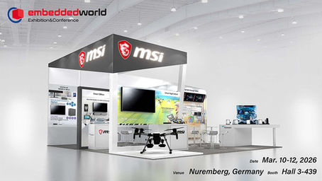 MSI presenta un ecosistema completo de IA periférica en Embedded World 2026
