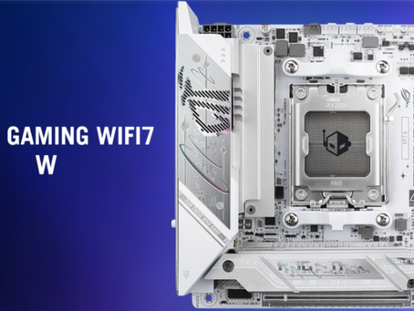 La placa base ASUS ROG STRIX B850-I Gaming WIFI7 W ofrece una estética blanca en un diseño Mini-ITX con un montón de características.