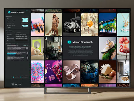 Maxon presenta Cinebench 2026