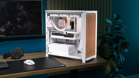 Corsair presenta las cajas de torre media FRAME 4000X RS y FRAME 4000D WOOD RS