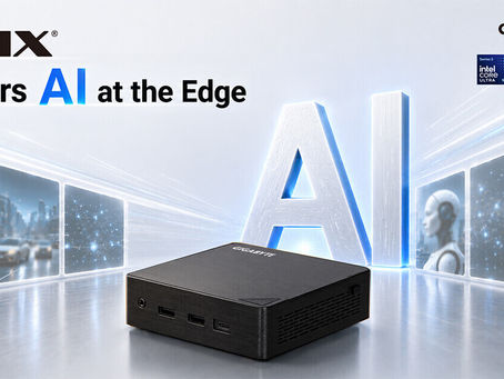 GIGABYTE presenta un nuevo mini PC BRIX con tecnología Panther Lake para ampliar la IA empresarial
