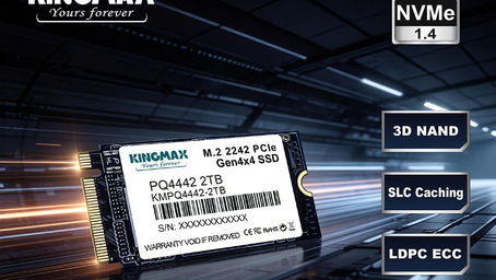 Kingmax presenta el SSD M.2 NVMe Gen 4 PQ4442 en formato M.2-2242