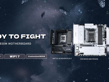 COLORFUL amplía su línea de placas base B850 con los nuevos modelos CVN, Battle-Ax y MEOW