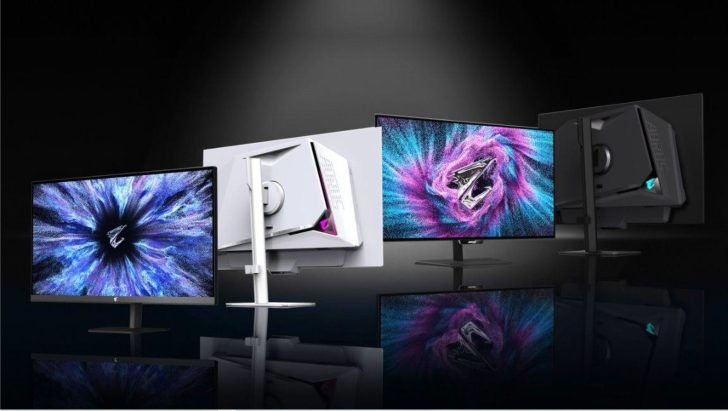 GIGABYTE presenta su gama de monitores para juegos de cuarta generación con tecnología WOLED, encabezada por un modelo 5K Mini LED con configuración de triple modo