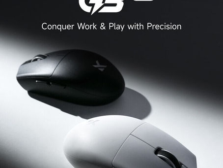 MCHOSE renueva la serie de ratones para juegos G3, los modelos V2 conservan el diseño característico de Logitech.