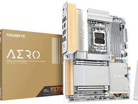 GIGABYTE anuncia la placa base X870E AERO X3D Wood