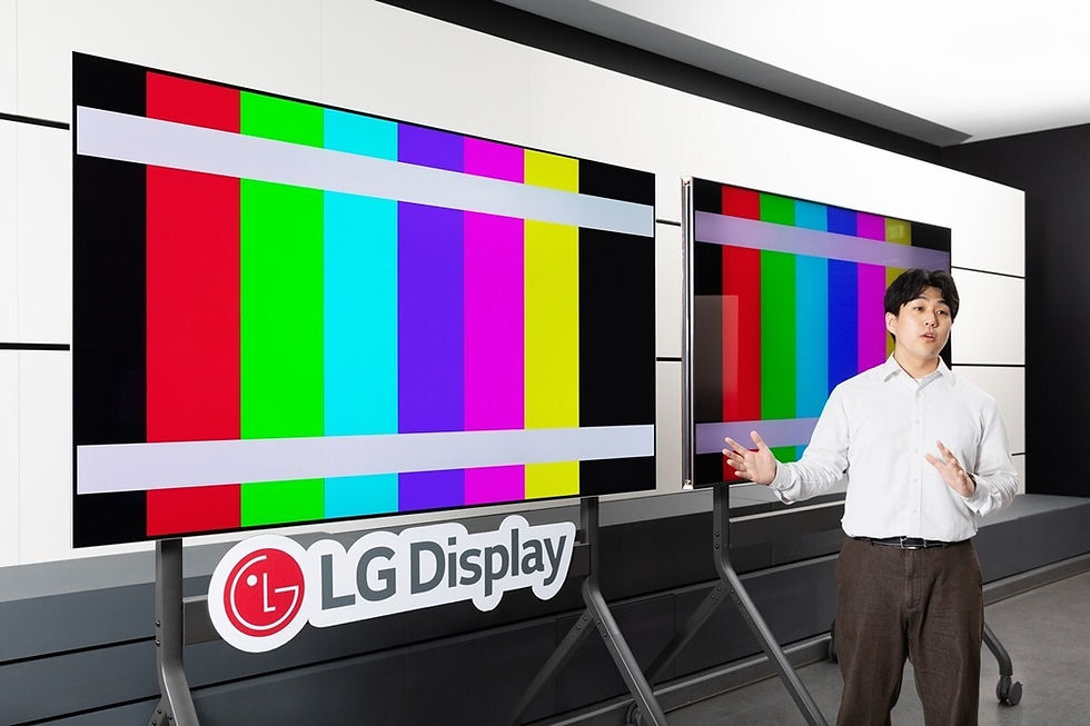 LG Display OLED se convierte en la primera pantalla del mundo en obtener la certificación de "Color/Brillo Perfectos".