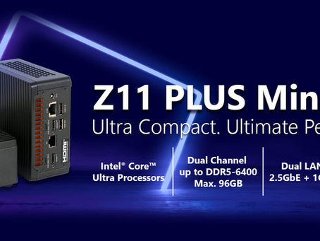 La serie de mini PC ECS Z11 Plus es compatible con CPU Intel Core Ultra 7 Gen 2.